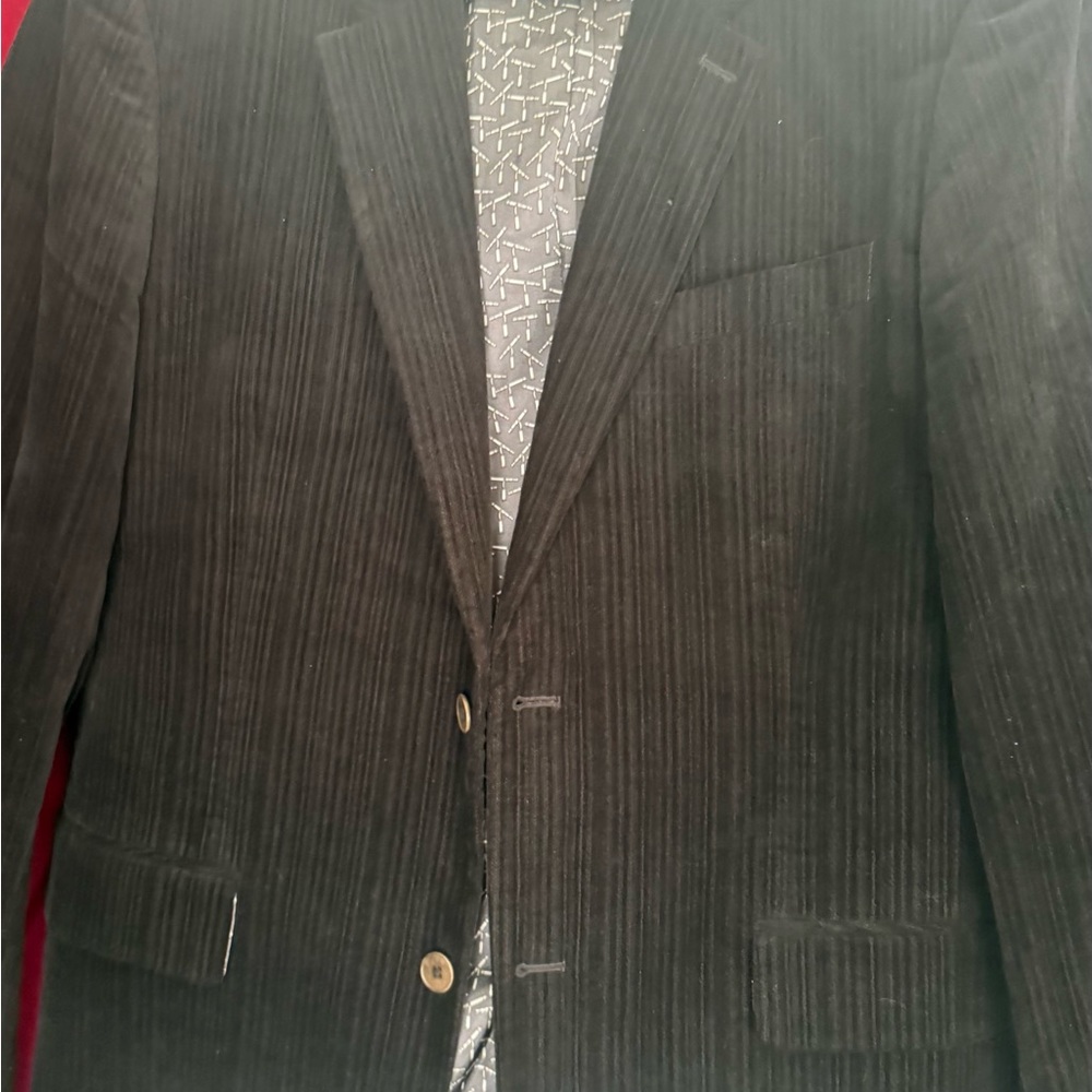 Vintage Original Penguin Black Corduroy Blazer